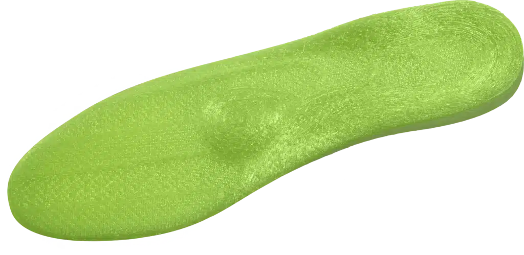 3D-gedruckte Präzisionseinlage von Busta, freigestellt