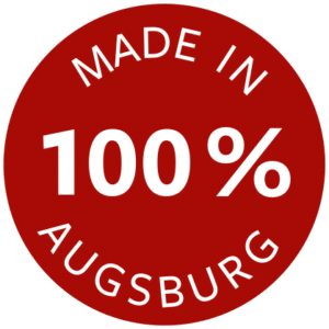 Siegel: Made in Augsburg, 100 %